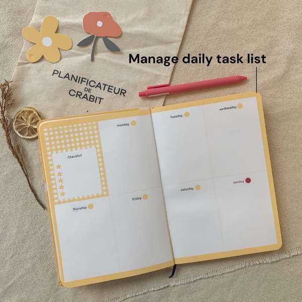 Sổ lịch Planner 2022 Special Edition - Yellow