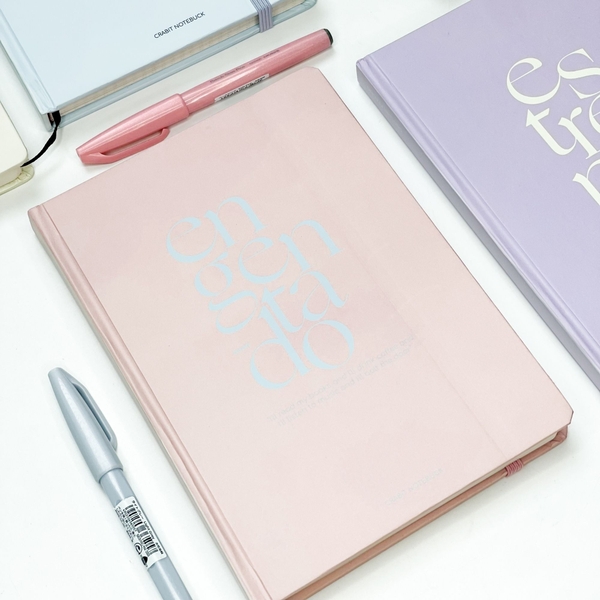 Sổ kẻ ngang A5 130gsm 110 trang Obscure Feeling - Hồng