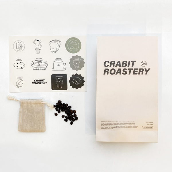 Túi quà tặng đặc biệt Crabit Coffee Beans Packaging tặng kèm hạt cà phê thơm