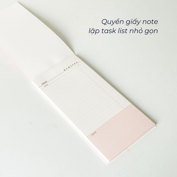 Quyển note pad task list 30 tờ 100gsm One Ordinary Day