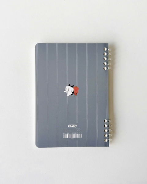 Sổ còng a5 slim binder 100gsm grid - Tomeoto Cake