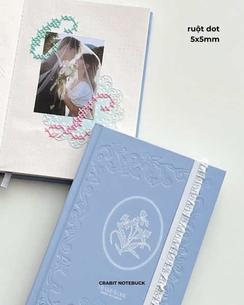 Sổ tay A5 132 trang 130gsm Ren Framework