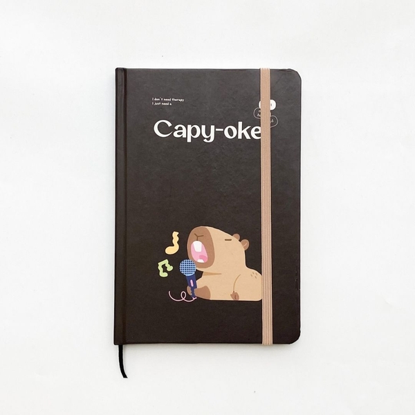 Sổ kẻ ngang bỏ túi Crabit Capybara Life Collection - Capy-oke