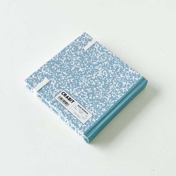 Sổ kẻ ngang khổ vuông 140 trang 130gsm tặng kèm sticker Composition Collection - Xanh Grape