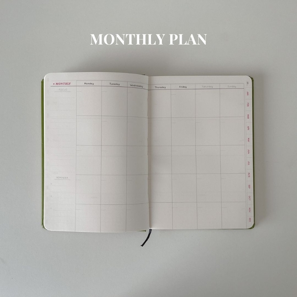Sổ lịch Planner 2022 - Essex Green Planner 2022