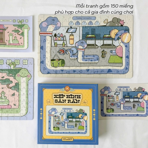 Game Tết 2025 - Xếp hình săn rắn