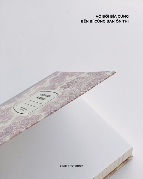 Vở bìa cứng 500 trang kẻ ngang 70gsm Nơ