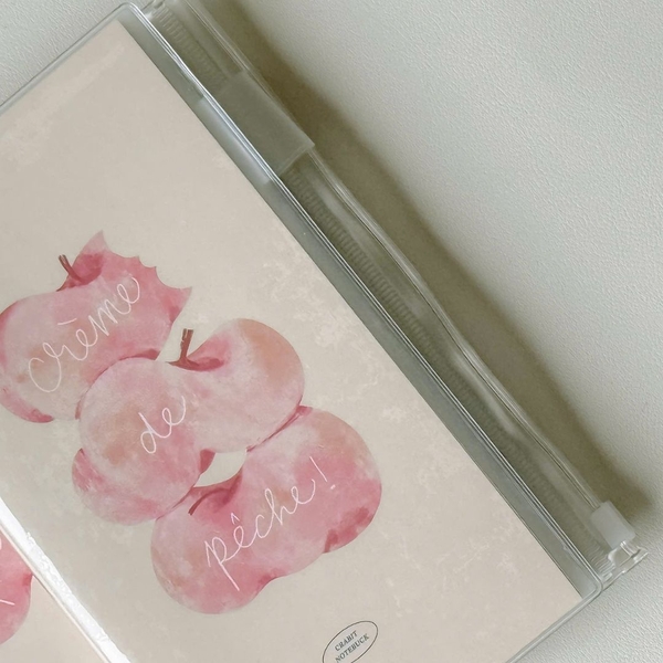 Sổ handy chất dot 130gsm 128 trang Peach Pocket