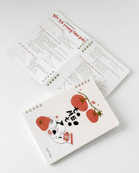 Sổ còng a5 slim binder 100gsm grid - Tomeoto Paste