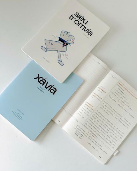 Vở cornell kẻ ngang 120 trang 70gsm Trộm vía - Siêu Trộm