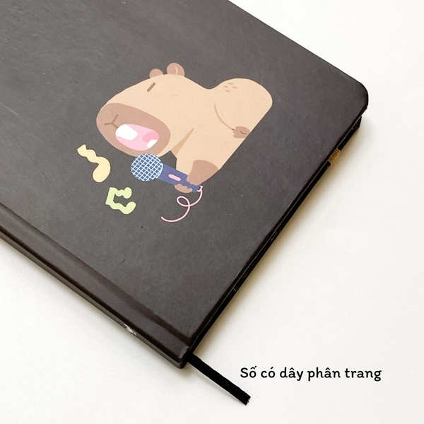 Sổ kẻ ngang bỏ túi Crabit Capybara Life Collection - Capy-oke