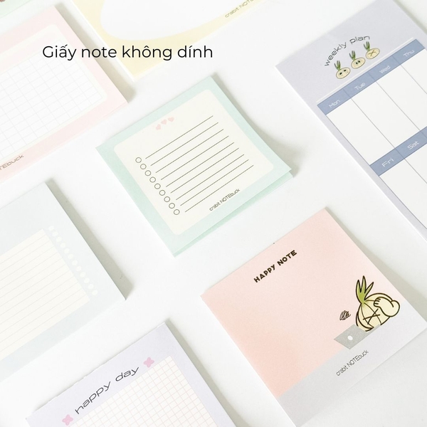 Giấy note to ghi chú - Onion
