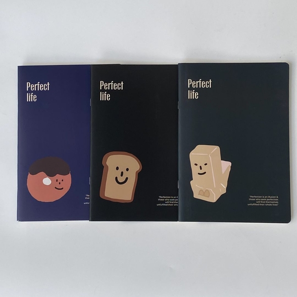 Vở kẻ ngang 120 trang Perect Life - Combo 3