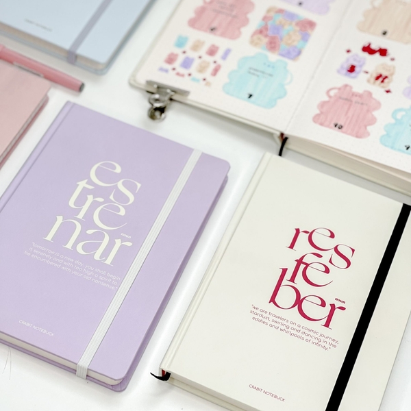 Sổ dot A5 130gsm 110 trang Obscure Feeling - Be