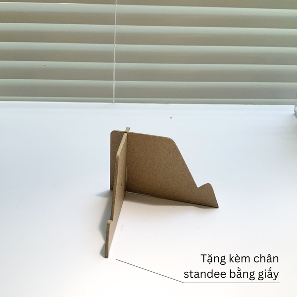 Lịch 2024 kèm chân standee để bàn