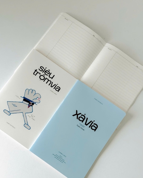 Vở cornell kẻ ngang 120 trang 70gsm Trộm vía - Xả Vía