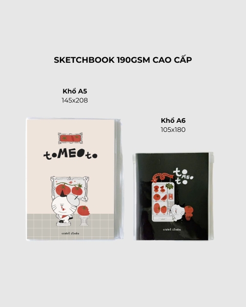 Sketchbook A5 190gsm Tomeoto House