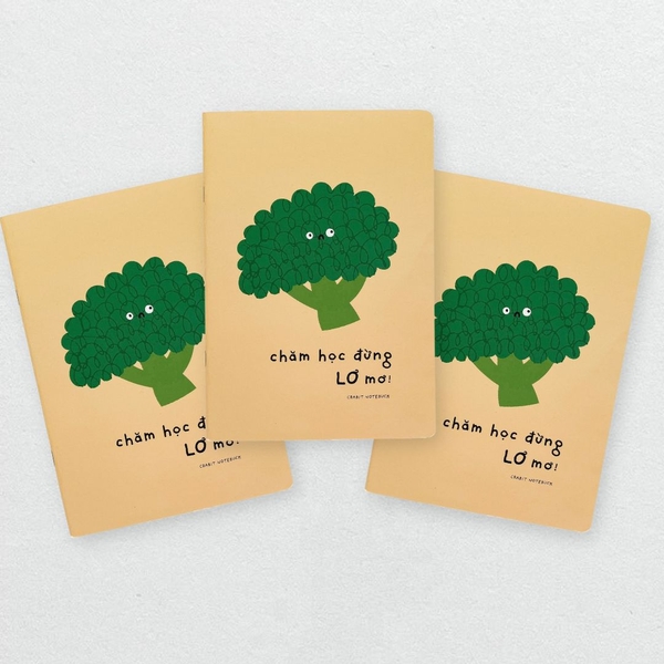 Combo 6 vở kẻ ngang Vitamin 80 120 trang