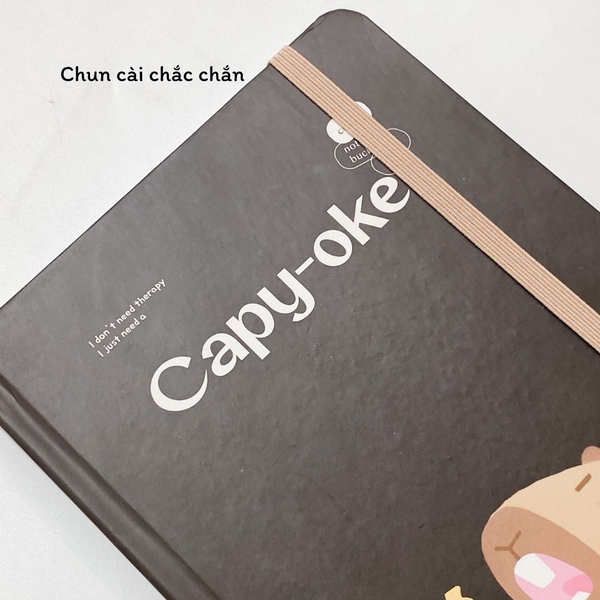 Sổ kẻ ngang bỏ túi Crabit Capybara Life Collection - Capy-oke