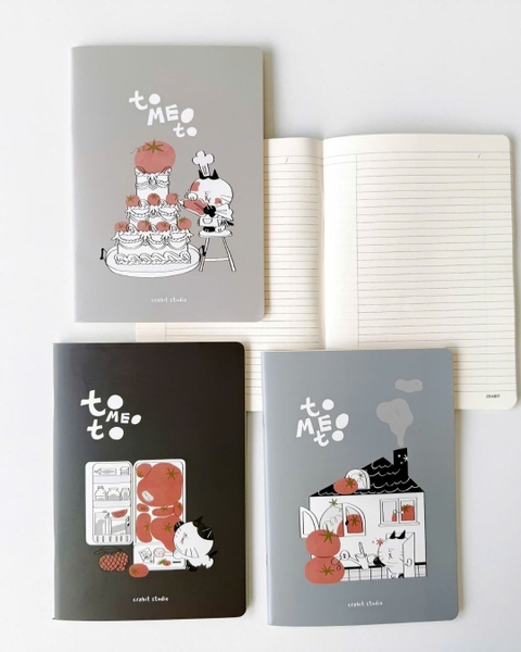 Vở kẻ ngang chấm 100 trang 80gsm Tomeoto House