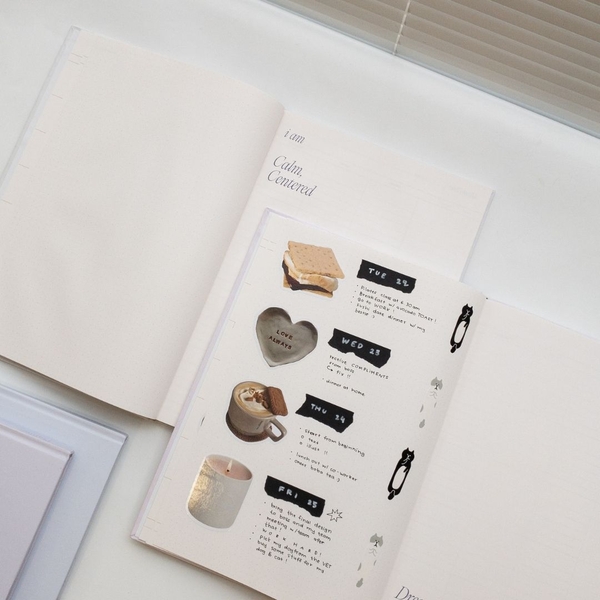 Sổ lịch Planner 2025 A4 Monthly Plan - 14 Months