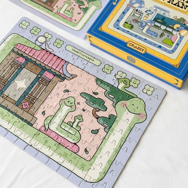 Game Tết 2025 - Xếp hình săn rắn