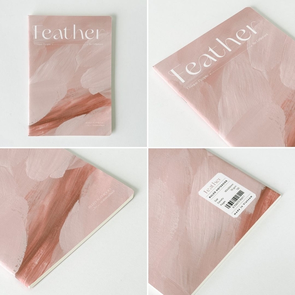 3 Vở kẻ ngang 120 trang Feather