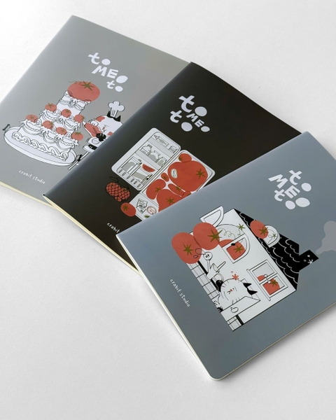 Vở kẻ ngang chấm 100 trang 80gsm Tomeoto House