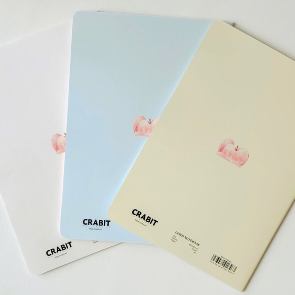 Combo 3 Vở kẻ ngang 80 trang - Peach Pocket