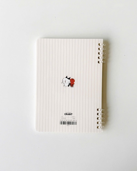 Sổ còng a5 slim binder 100gsm grid - Tomeoto Paste