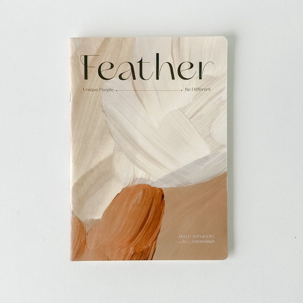 Vở kẻ ngang 120 trang Feather Be