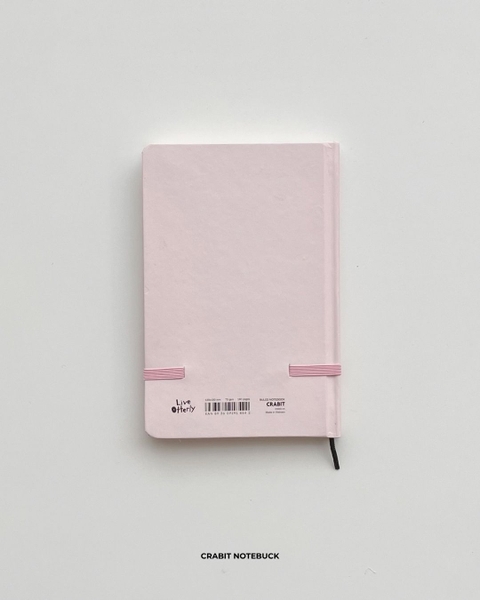 Sổ tay bỏ túi kẻ ngang 180 trang 70gsm Otter - Sữa hộp