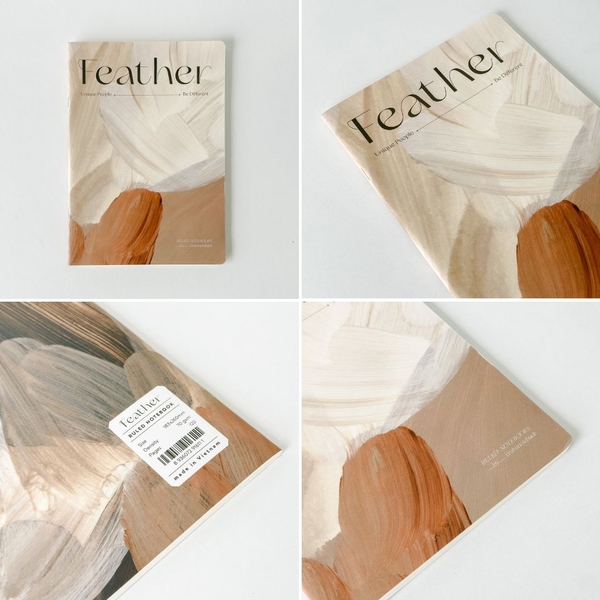 3 Vở kẻ ngang 120 trang Feather