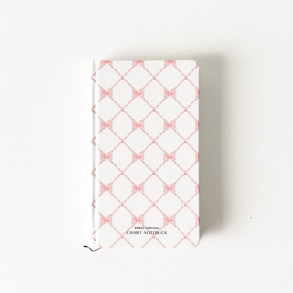 Sổ kẻ ngang handy Ribbon Collection Nơ Hồng Nhỏ