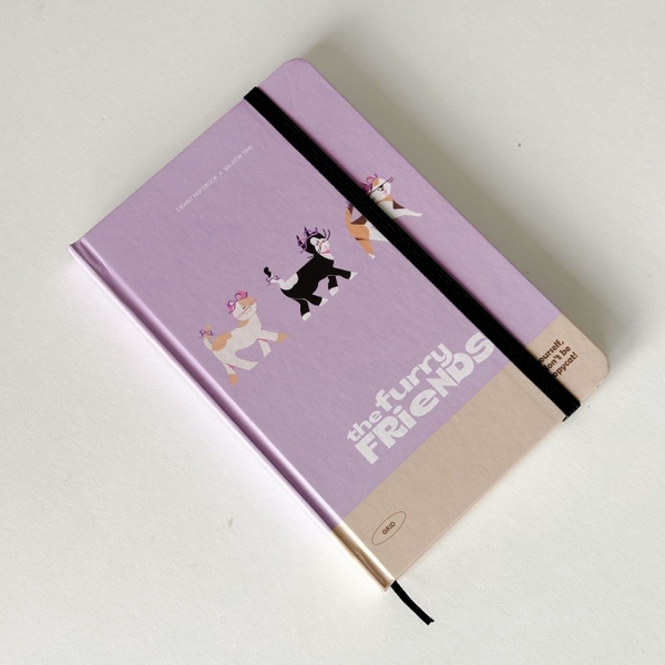 Sổ tay bỏ túi Grid The Furry Friends Crabit x SGT - Tam ca
