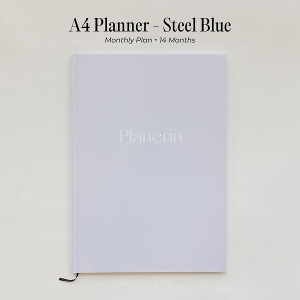 Sổ lịch Planner 2025 A4 Monthly Plan - 14 Months
