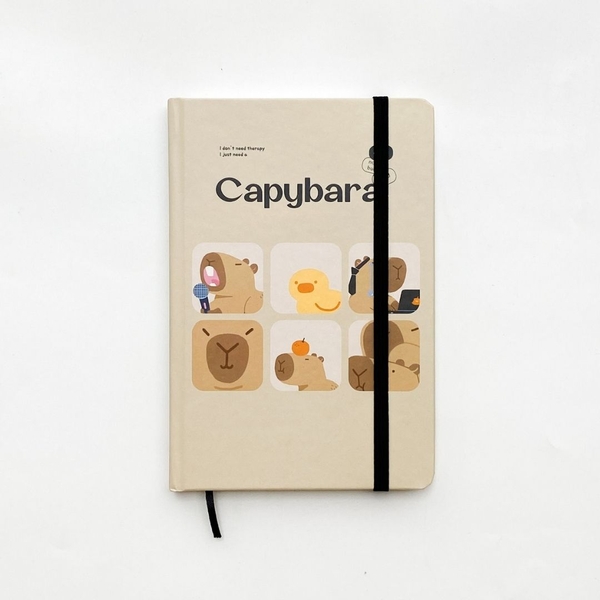 Sổ kẻ ngang bỏ túi Crabit Capybara Life Collection - Capybara Life