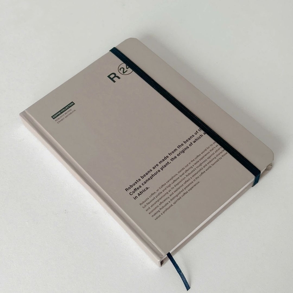 Sổ tay A5 dot 130gsm Crabit Coffee Beans - Robusta