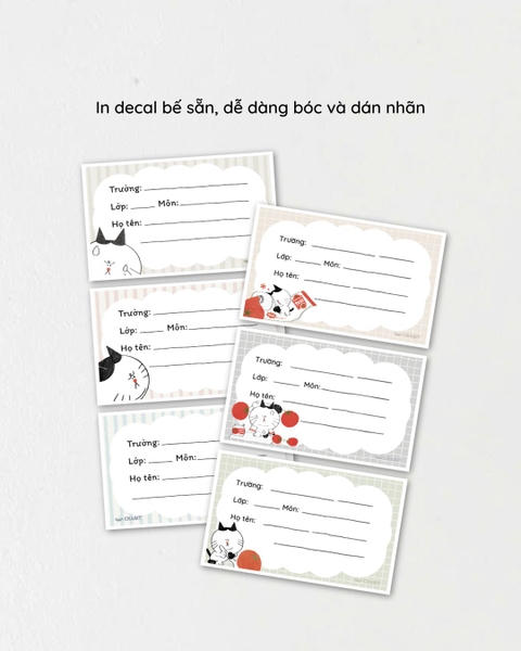 Tập 18 nhãn vở Crabit - Tomeoto