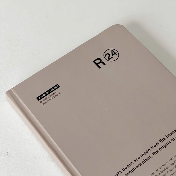 Sổ tay A5 dot 130gsm Crabit Coffee Beans - Robusta