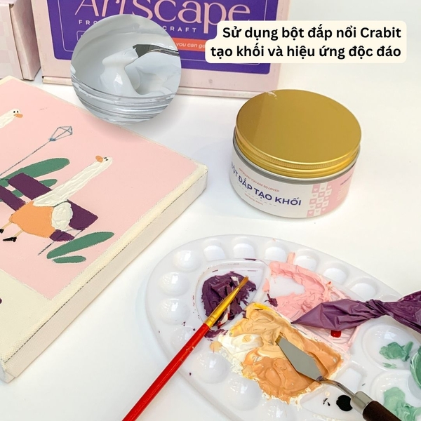 Bộ tranh đắp màu nổi - You are so loved