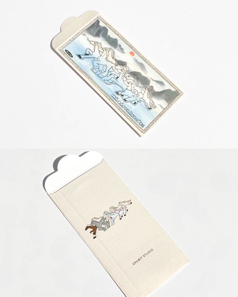 Lì xì Tết Bính Ngọ 2026 - Set 6 Lì xì Dọc