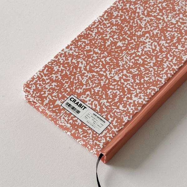Sổ grid handy 140 trang 130gsm Crabit Composition Collection