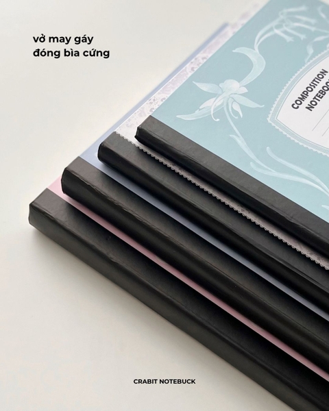 Vở bìa cứng siêu dày Composition Ren Framework