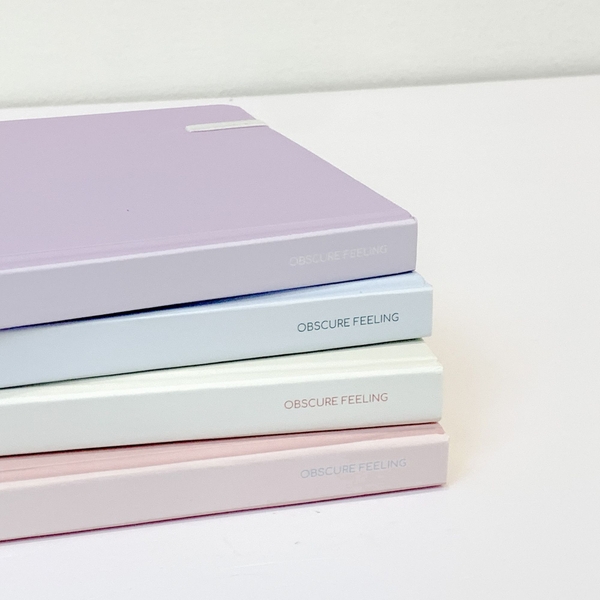 Sổ trơn A5 130gsm 110 trang Obscure Feeling - Tím