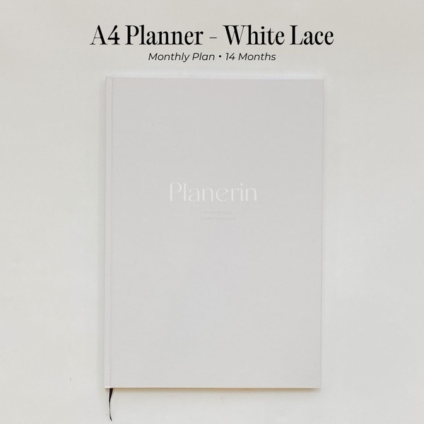 Sổ lịch Planner 2025 A4 Monthly Plan - 14 Months