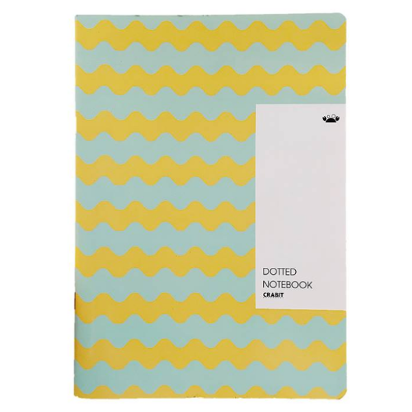 Vở dot - Xanh lá sóng vàng