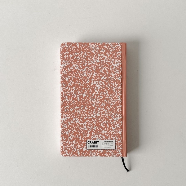 Sổ grid handy 140 trang 130gsm Crabit Composition Collection