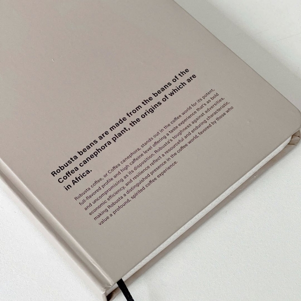 Sổ tay A5 dot 130gsm Crabit Coffee Beans - Robusta