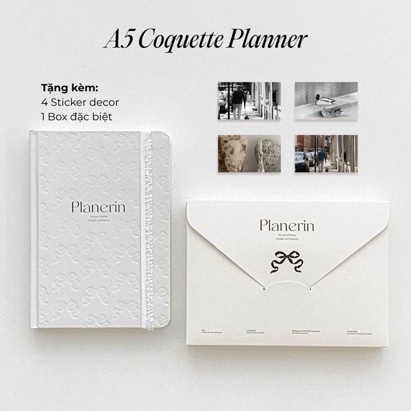 [Limited] Sổ lịch Planner 2025 - Coquette Limited Edition - 14 Months